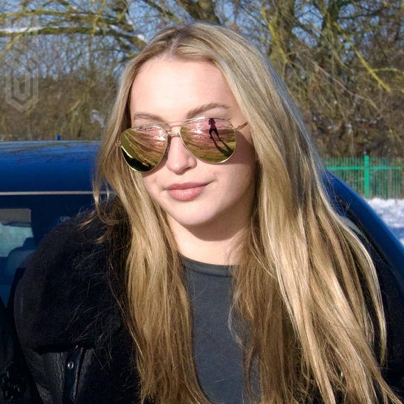 🇺🇸COPPER Aviator Sunglasses - Picture 8 of 14